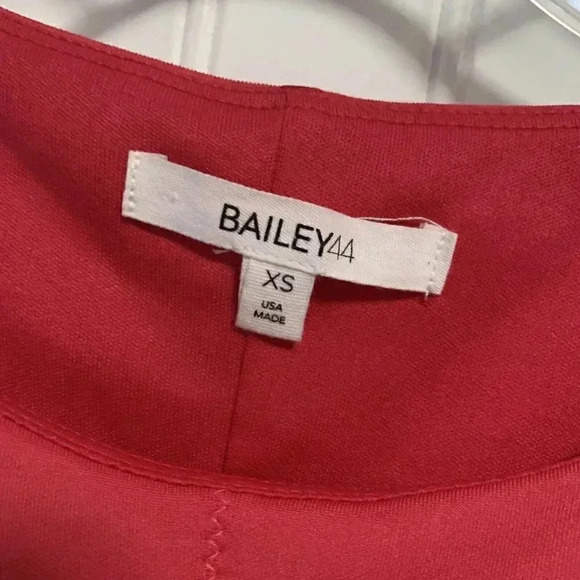 Bailey 44 Pink Scuba Sleeveless Pleated Dress - Picture 5 of 7